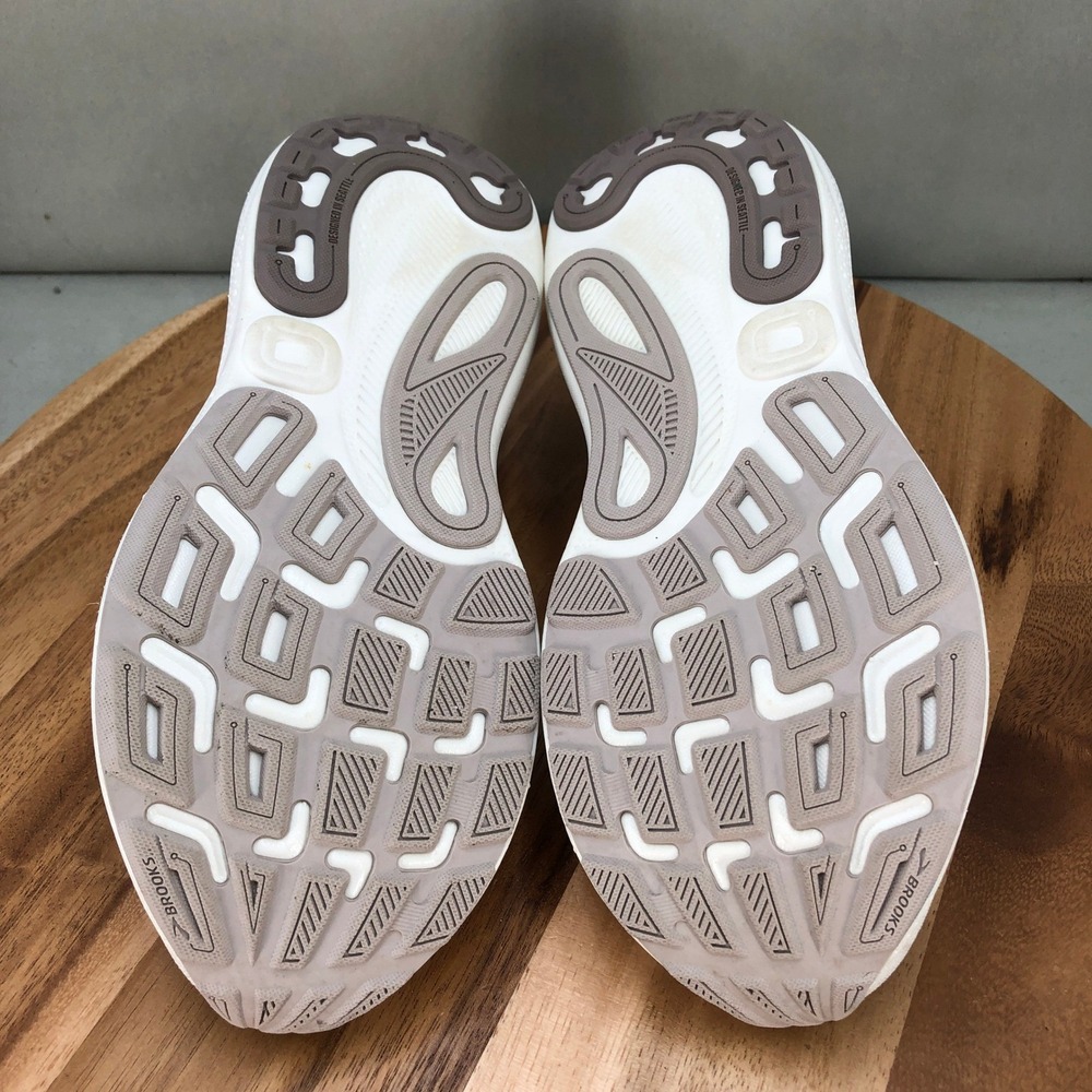 Brooks Adrenaline GTS 24 Berkshire Hathaway Womens Running Shoes White Size 10.5 - Picture 10 of 11
